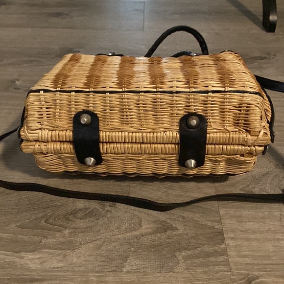 Authentic Patricia Nash Lucena Woven Crossbody/ Shoulder Purse - Picture 6 of 9